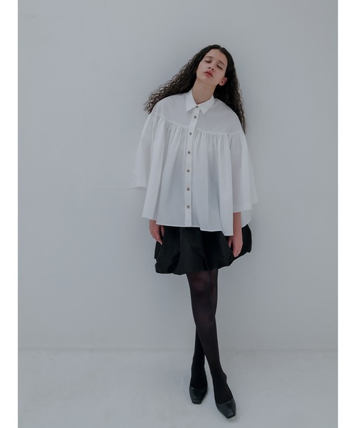 「SORIN」 長袖ブラウス 38 ブラック レディース_画像7