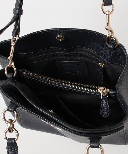 COACH（コーチ） ワンポイント2WAYバッグ - ネイビー レディース