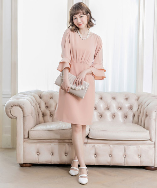 新品同様 バックパールドレス DRESS STAR クラッチバッグ パーティーバッグ パールビジュー