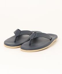  SLIPPER サンダル 9 ネイビー ISLAND SLIPPER サンダル / PT202/NAVY/レザーサンダル メンズ