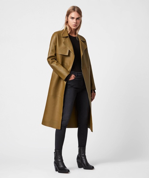 コート トレンチコート FARREN LEATHER MAC | FARREN レザー マック07