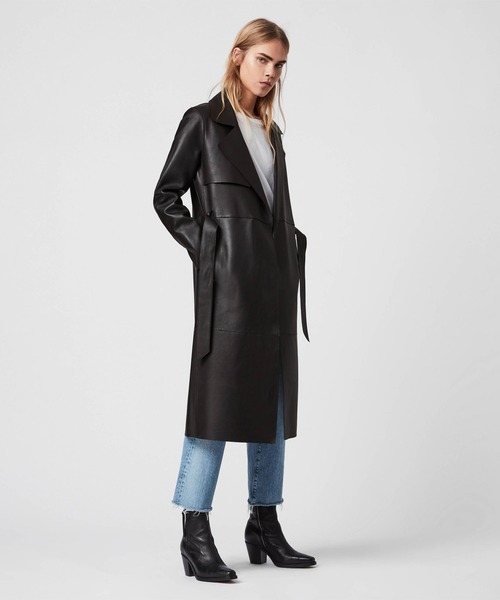 コート トレンチコート FARREN LEATHER MAC | FARREN レザー マック15