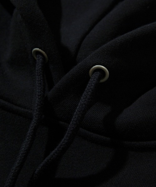 パーカー・フーディ COVERNAT Arch Logo Hoodie Black COVERNAT】VELVET ARCH LOGO OVERFIT HOODIE / カバーナット