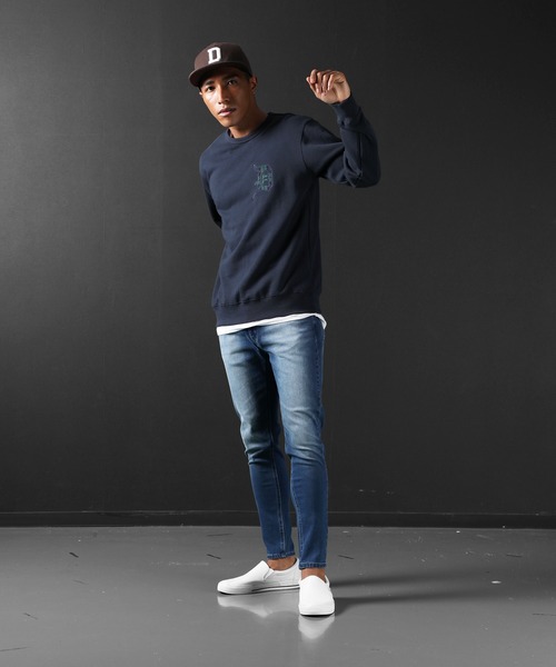 新品再入荷 スウェット BIG ”D” CREW SWEAT:ワンポイント クルーネック スウェット トレーナー ZOZOTOWN PayPayモール店 - 通販 - PayPayモール 最新品お得