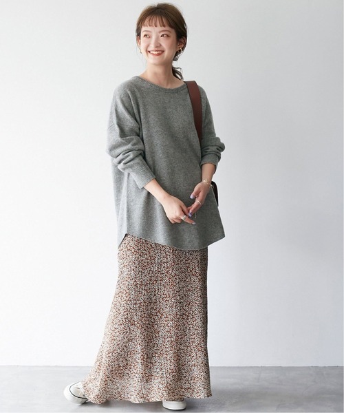 SLOBE IENA（スローブイエナ） ニット SUPER GEELONG クルーネックプル