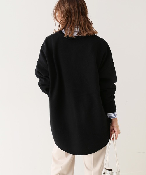 SLOBE IENA（スローブイエナ） ニット SUPER GEELONG クルーネックプル