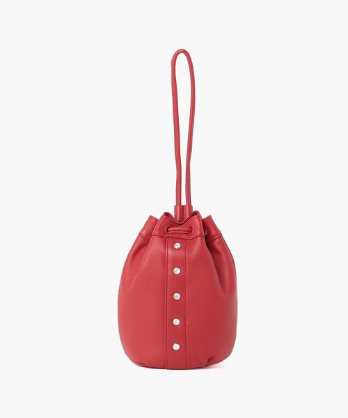 【美品】agnes b. アニエスべー ハンドバッグ ショルダーバッグ 赤 agnes b. b / アニエスベー ショルダーバッグ レザー レッド