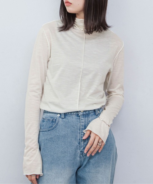 tシャツ シアーハイネックトップス レディース : ZOZOTOWN Yahoo!店