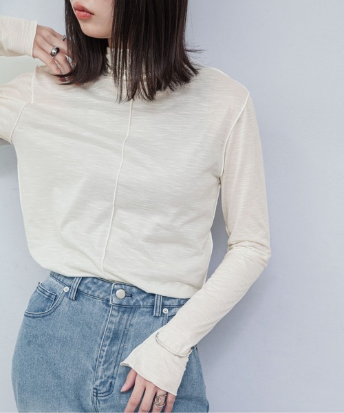 tシャツ シアーハイネックトップス レディース : ZOZOTOWN Yahoo!店