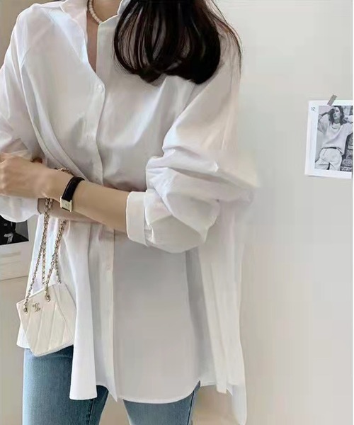 ブラウス シャツ ロングテイルシャツブラウス レディース : ZOZOTOWN