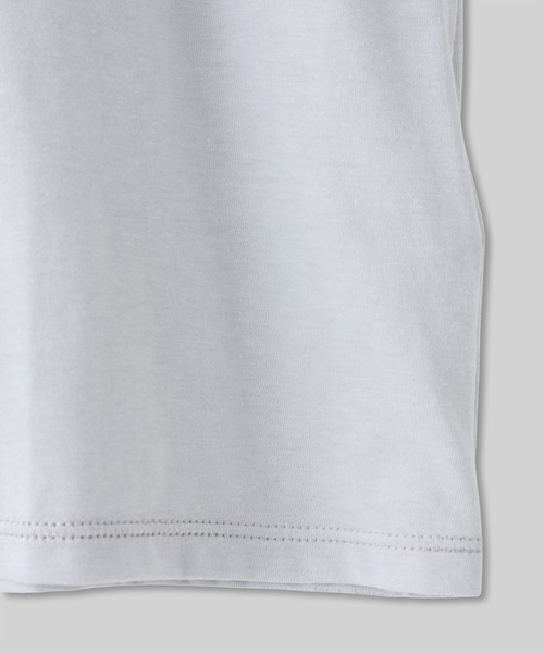 tシャツ レイヤード風ロングスリーブカットソー -手洗い可- レディース