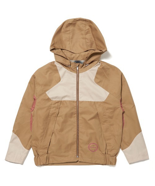 studio seven バレンタイン パーカー ブラウン Sサイズ STUDIO SEVEN マウンテンパーカー ウインドブレーカー Panel Trekking