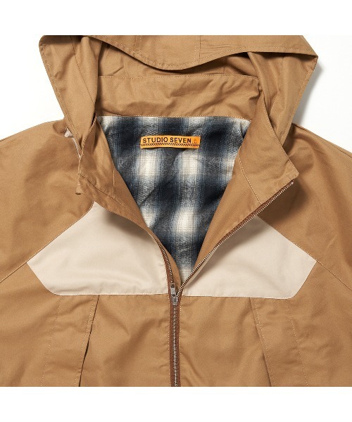 STUDIO SEVEN マウンテンパーカー ウインドブレーカー Panel Trekking