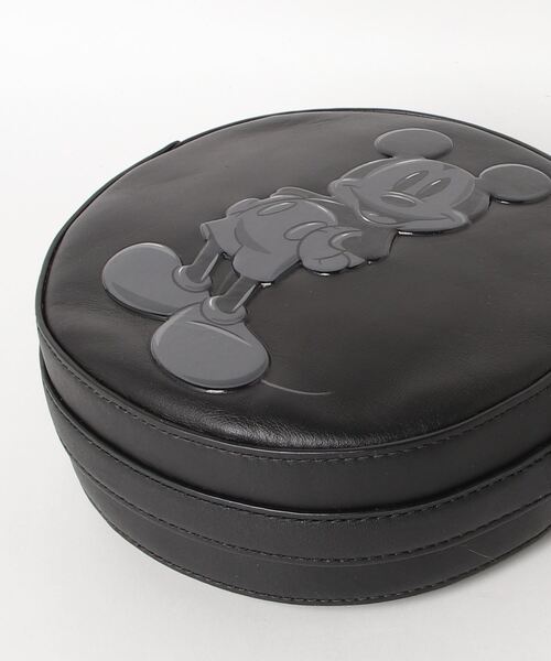 【未使用近】FOSSIL フォッシル レザー 2WAY ボストン バッグ 黒 florist ボストンバッグ 2WAY レザータッチスタッズデコ