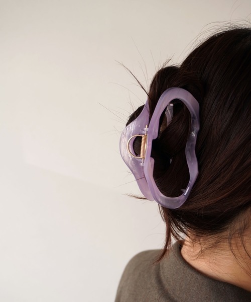 acca エイミークリップ MサイズSサイズ(ピンク ヘアクリップ )used acca エイミークリップ MサイズSサイズ(ピンク ヘアクリップ )used