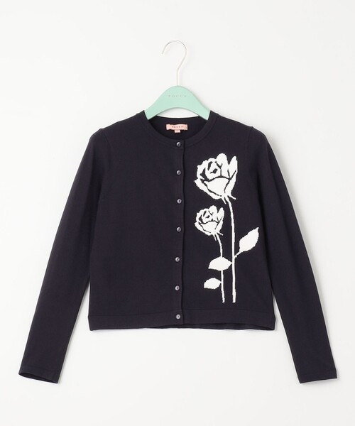 TOCCA カーディガン PRESENT ROSE レディース : ZOZOTOWN Yahoo