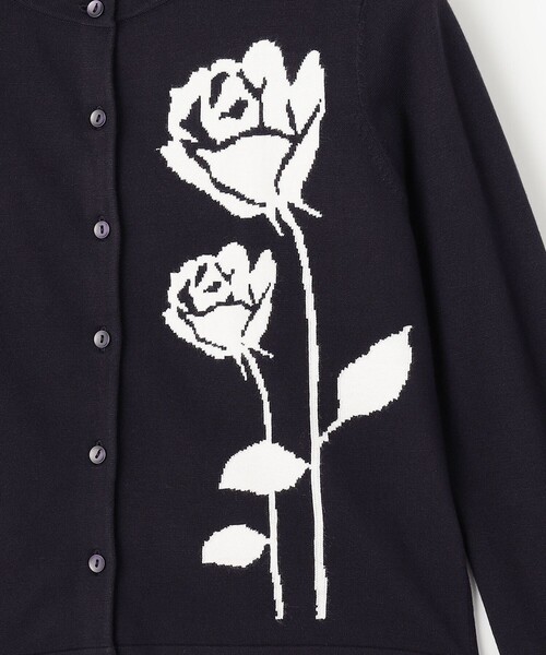 TOCCA（トッカ） カーディガン PRESENT ROSE カーディガン レディース