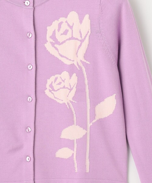 [ ピンクローズ様 ]TOCCA　新品カーディガン TOCCA（トッカ） カーディガン PRESENT ROSE カーディガン レディース