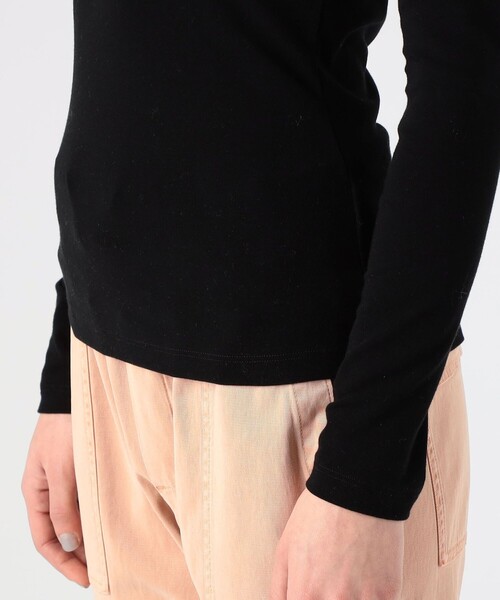 JAMES PERSE tシャツ ストレッチジャージー タートルネックプル