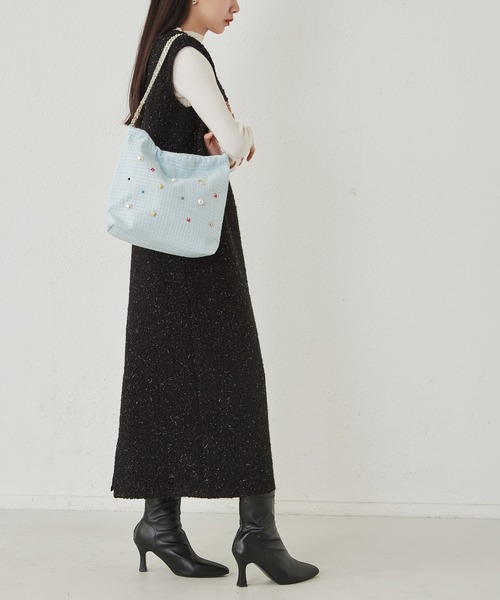 lure you in ローズチェーンバッグ 新品*限定品lureyouin ローズチェーンバッグ lure you in ローズ