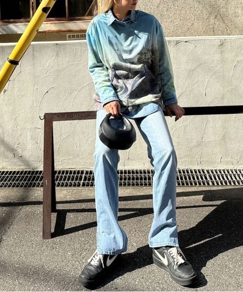Ameri（アメリ） ジーンズ デニム デニムパンツ SLIM STRAIGHT DENIM