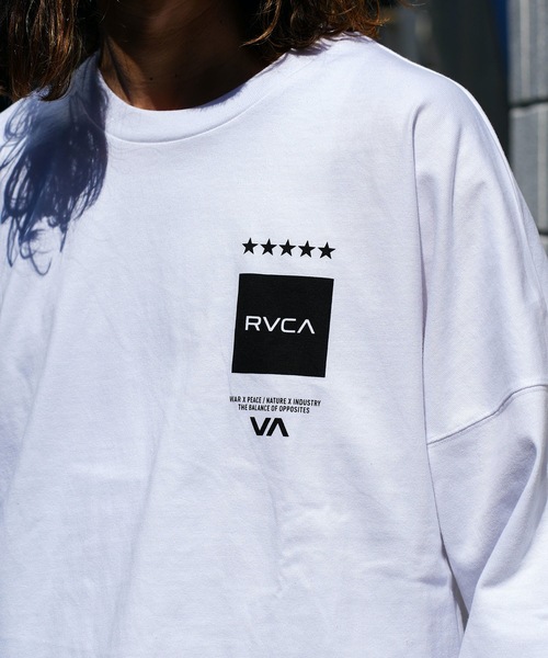 RVCA tシャツ メンズ UP STATE LS TEE ロングスリーブTシャツ