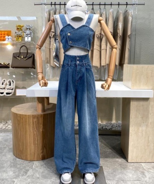 meltthelady⭐︎denim14ブルーデニムバギーパンツ meltthelady⭐︎denim14ブルーデニムバギーパンツ meltthelady