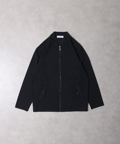 URBAN SQUARE ブルゾン アウター ハイブリッドジャージー ジップ