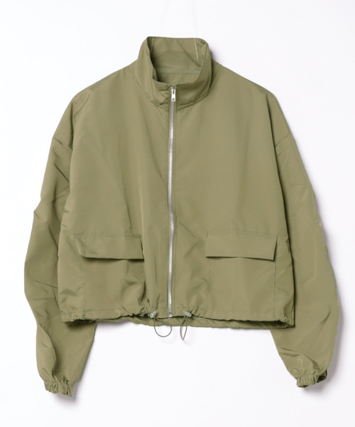 STYLEBLOCK（スタイルブロック） ma1 ma-1 裾ドローコードクロップド丈