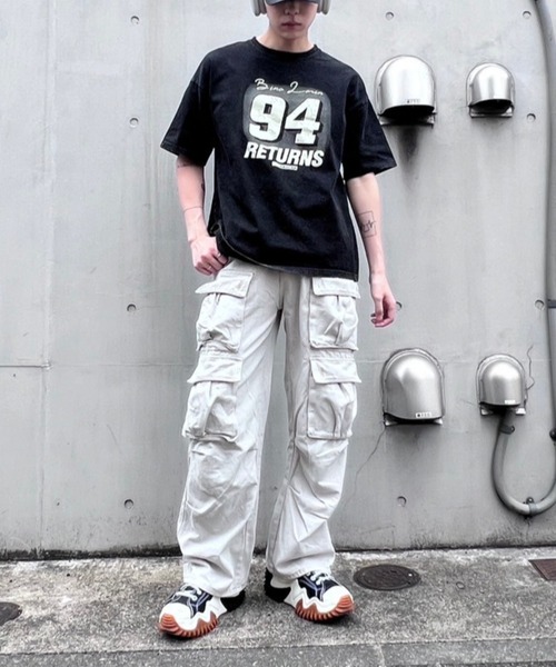 tシャツ ナンバーロゴピグメントTシャツ レディース メンズ : ZOZOTOWN