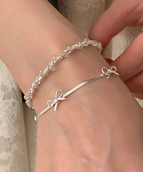 ブレスレット mini ribbon bracelet レディース : ZOZOTOWN