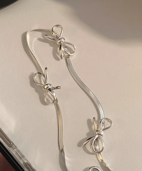 ブレスレット Ribbon Point Bracelet #7931 ブレスレット mini ribbon bracelet レディース : ZOZOTOWN