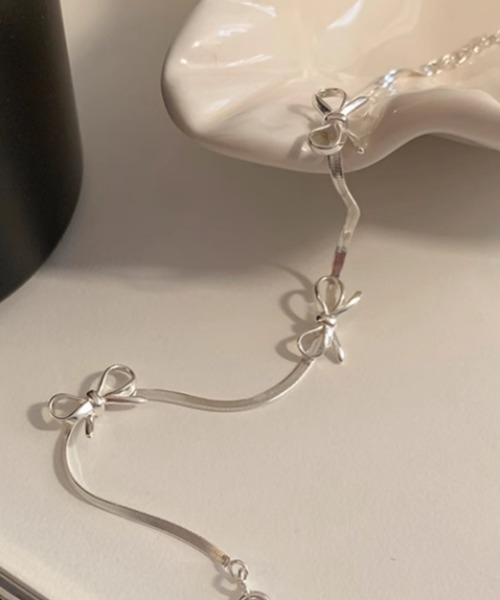 ブレスレット mini ribbon bracelet レディース : ZOZOTOWN