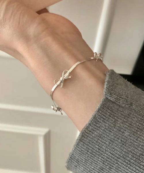 アプロージオ&コー　リボン　ブレスレット ブレスレット mini ribbon bracelet レディース : ZOZOTOWN