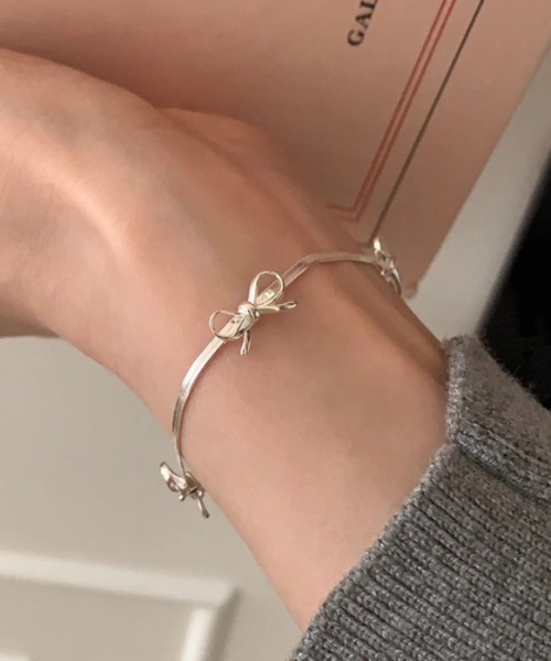 リボン ブレスレット ブレスレット mini ribbon bracelet レディース : ZOZOTOWN
