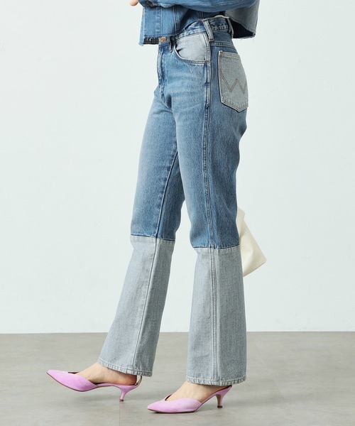 Lee/リー【ユニセックス】Wranglerラングラーワイドフレアデニムパンツ Wrangler（ラングラー）の「Lee/リー【ユニセックス】Wrangler