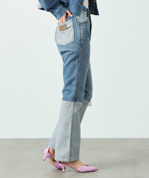 Lee/リー【ユニセックス】Wranglerラングラーワイドフレアデニムパンツ Wrangler（ラングラー）の「Lee/リー【ユニセックス】Wrangler