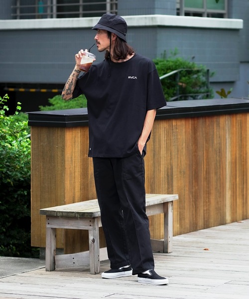 RVCA AZUL コラボ 半袖シャツ FREEサイズ AZUL BY MOUSSY | RVCA×AZUL Tシャツ (Tシャツ・カットソー(半袖