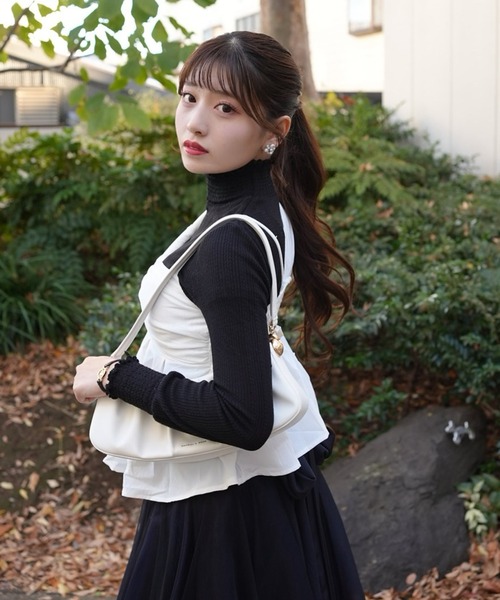 AO2 ベスト ジレ Asymmetric design bustier / アシンメトリー