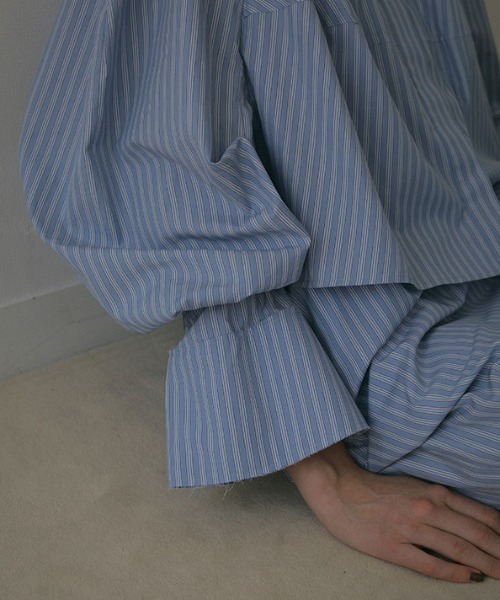 ETRE TOKYO（エトレトウキョウ） ブラウス シャツ カーブスリーブ