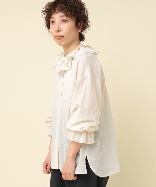 「RNA-N」 長袖ブラウス MEDIUM キャメル レディース トップス/シャツ/ブラウス(2／4ページ) - RNA ONLINE STORE