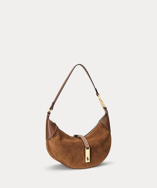 ショルダーバッグ バッグ Polo ID スエード ミニ ショルダー バッグ 