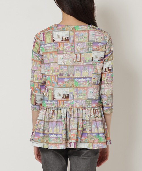 Jolly Poupee tシャツ 「22fabric」ラビリンスハウス/ティアード