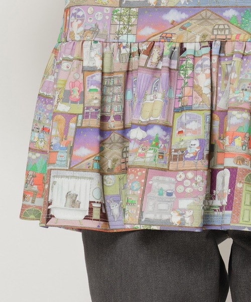 Jolly Poupee tシャツ 「22fabric」ラビリンスハウス/ティアード