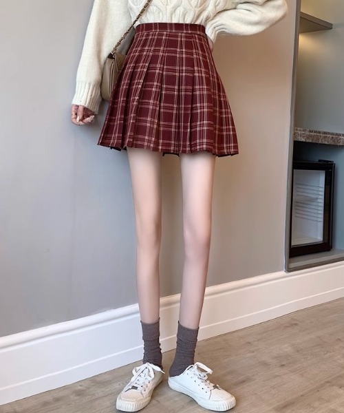 GEMEDA スカート チェック柄ミニスカート : ZOZOTOWN Yahoo!店