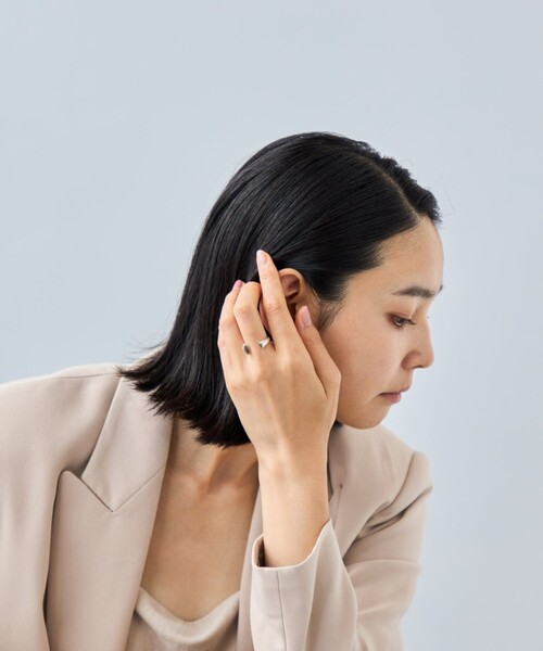Jouete 　スモーキークォーツリング Jouete 指輪 リング 「フォークリング」 スモーキークォーツ