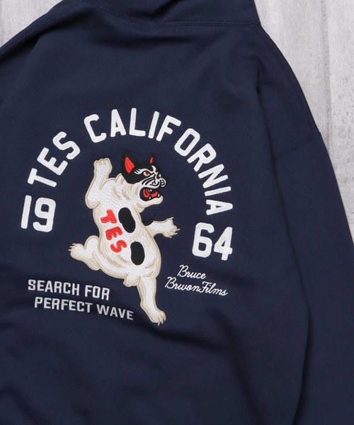 The Endless Summer パーカー TES RUDE BUHI EMB BIG SWEAT PARKA