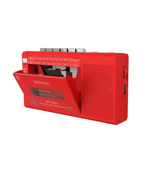 beams WINTECH / MicroSD/USB録音対応モノラルラジカセ WINTECH / MicroSD/USB録音対応モノラルラジカセ（スピーカー）｜BEAMS ラジオ・コンポ