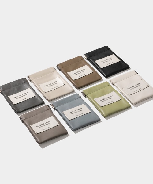 beautiful people 財布 ビューティフルピープル color leather