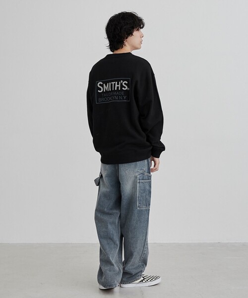 Frank Leder プリントスウェット トレーナー S FRANKLEDER(フランクリーダー) / スウェット/S/コットン/GRY